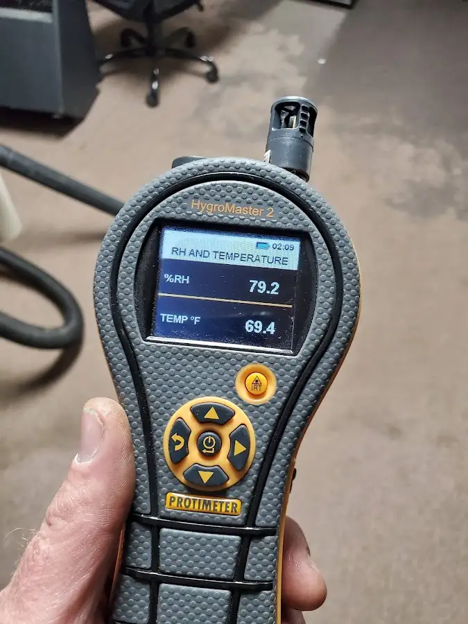 Moisture meter humidity assessment for Fire & Smoke Damage Restoration in Lower Providence